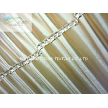 75D*300D Glossy Embossed Polyester Curtain Fabric